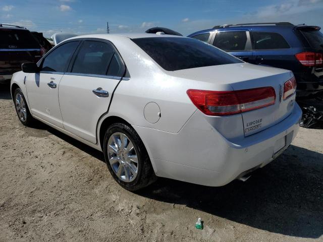 LINCOLN MKZ 2011 white  gas 3LNHL2GC4BR769752 photo #3