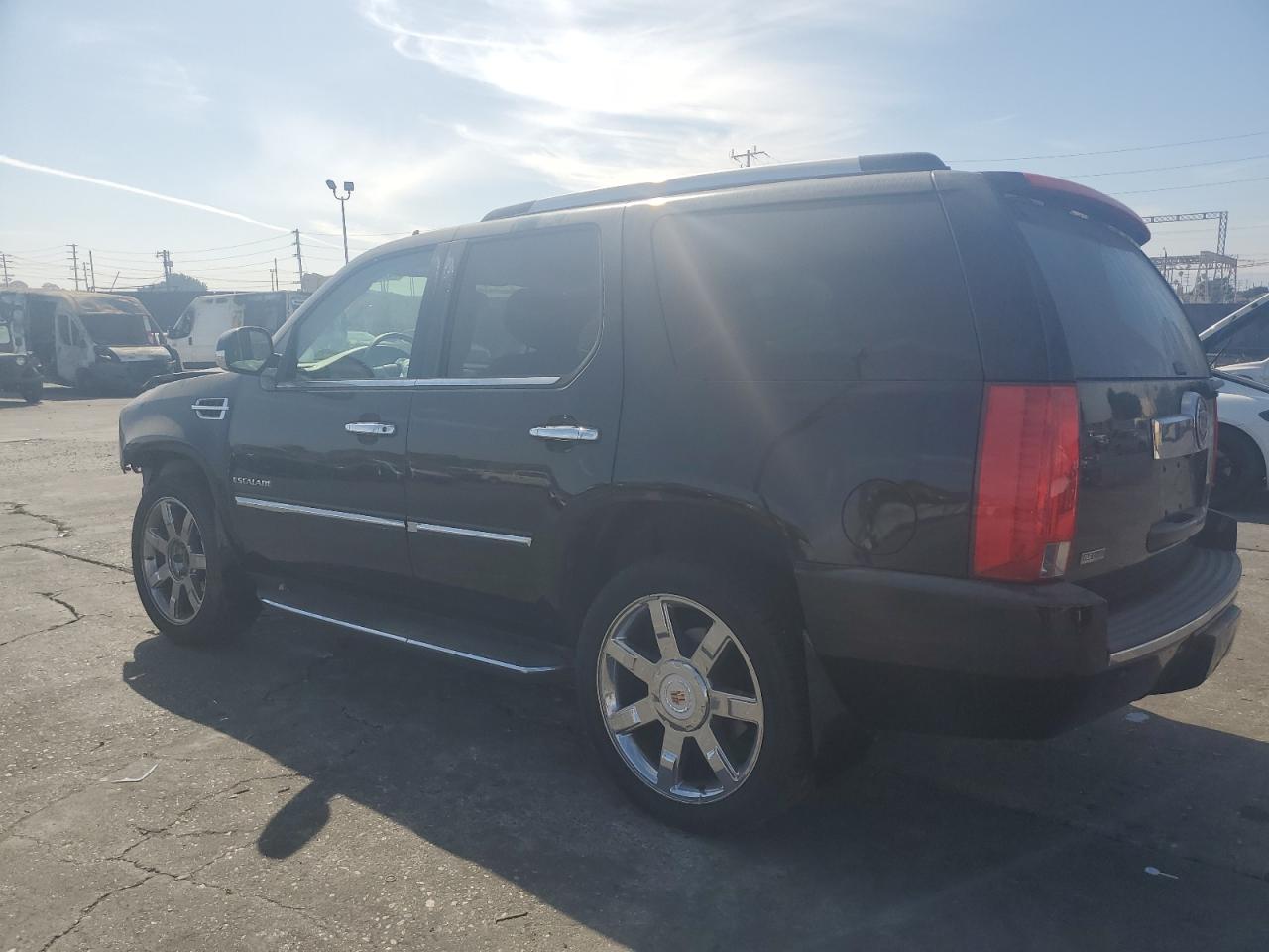 CADILLAC ESCALADE L 2012 black  flexible fuel 1GYS4BEFXCR212632 photo #3