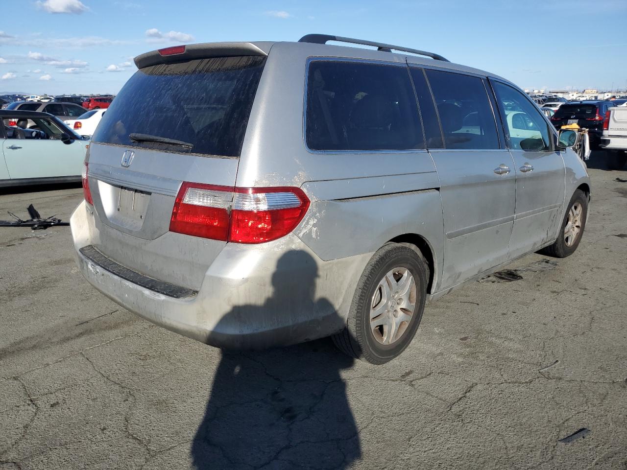 Lot #2994352031 2007 HONDA ODYSSEY EX