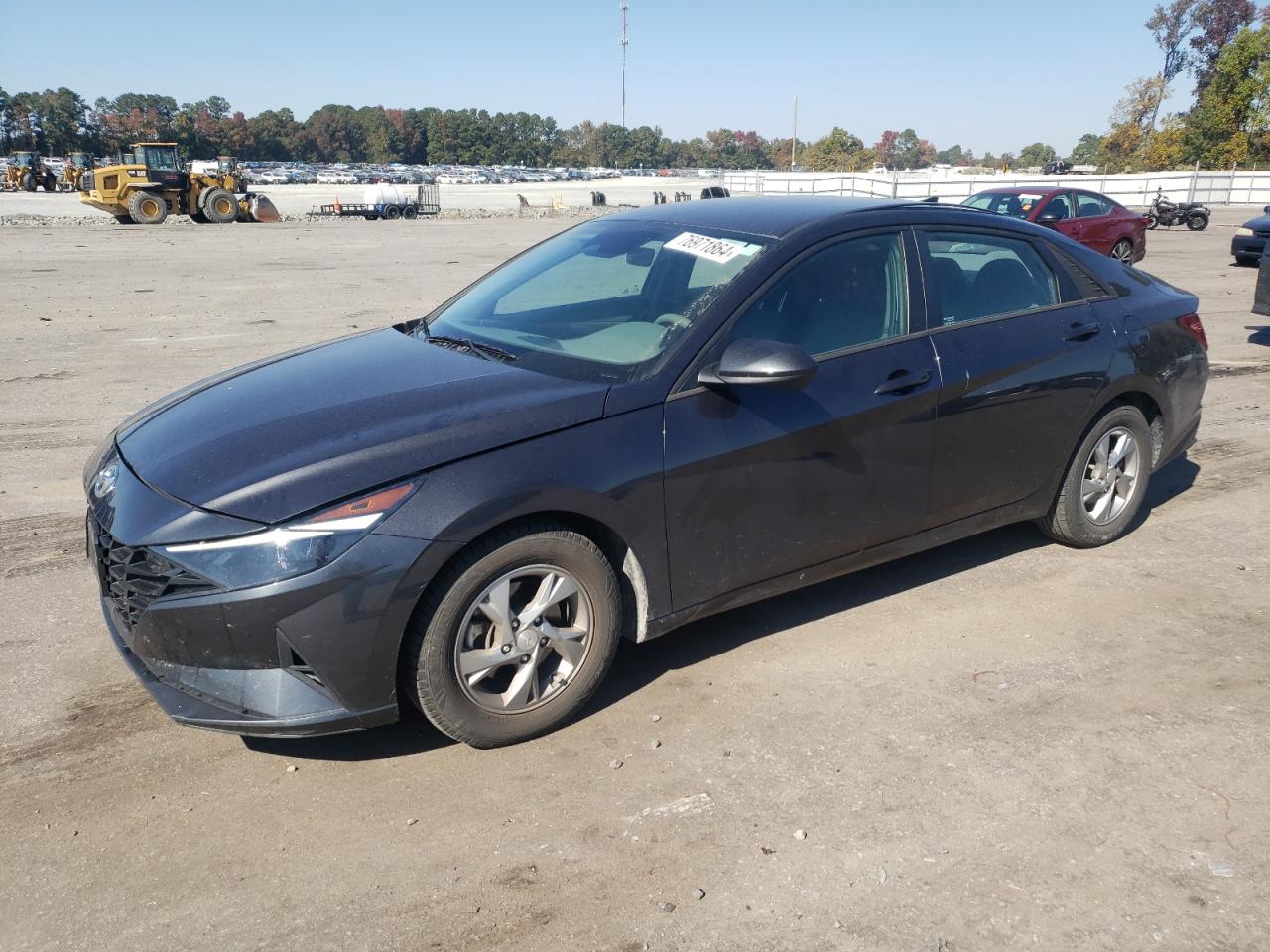 Lot #2952851800 2021 HYUNDAI ELANTRA SE