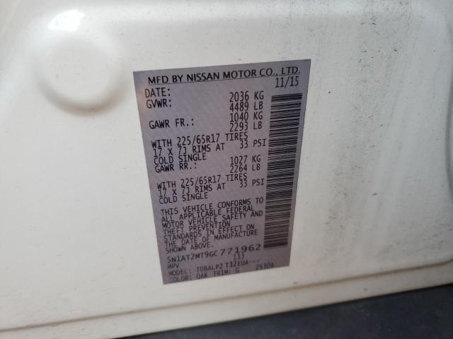2016 NISSAN ROGUE S - 5N1AT2MT9GC771962