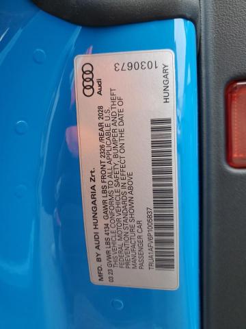 2023 AUDI TTS TRUA1AFV6P1005837