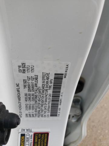 2016 HONDA CR-V EXL - 5J6RM4H75GL051243