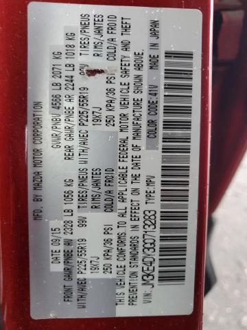 2016 MAZDA CX-5 GT - JM3KE4DY3G0713283