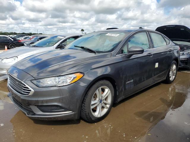 VIN 3FA6P0LU1JR235566 2018 Ford Fusion, Se Hybrid no.1