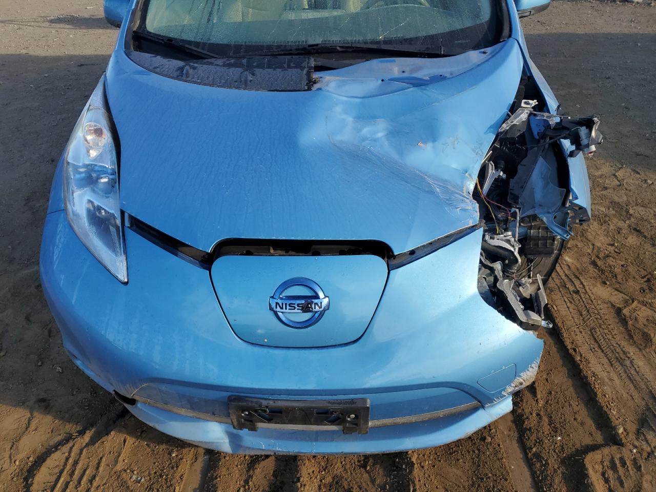 Lot #2890888618 2011 NISSAN LEAF SV