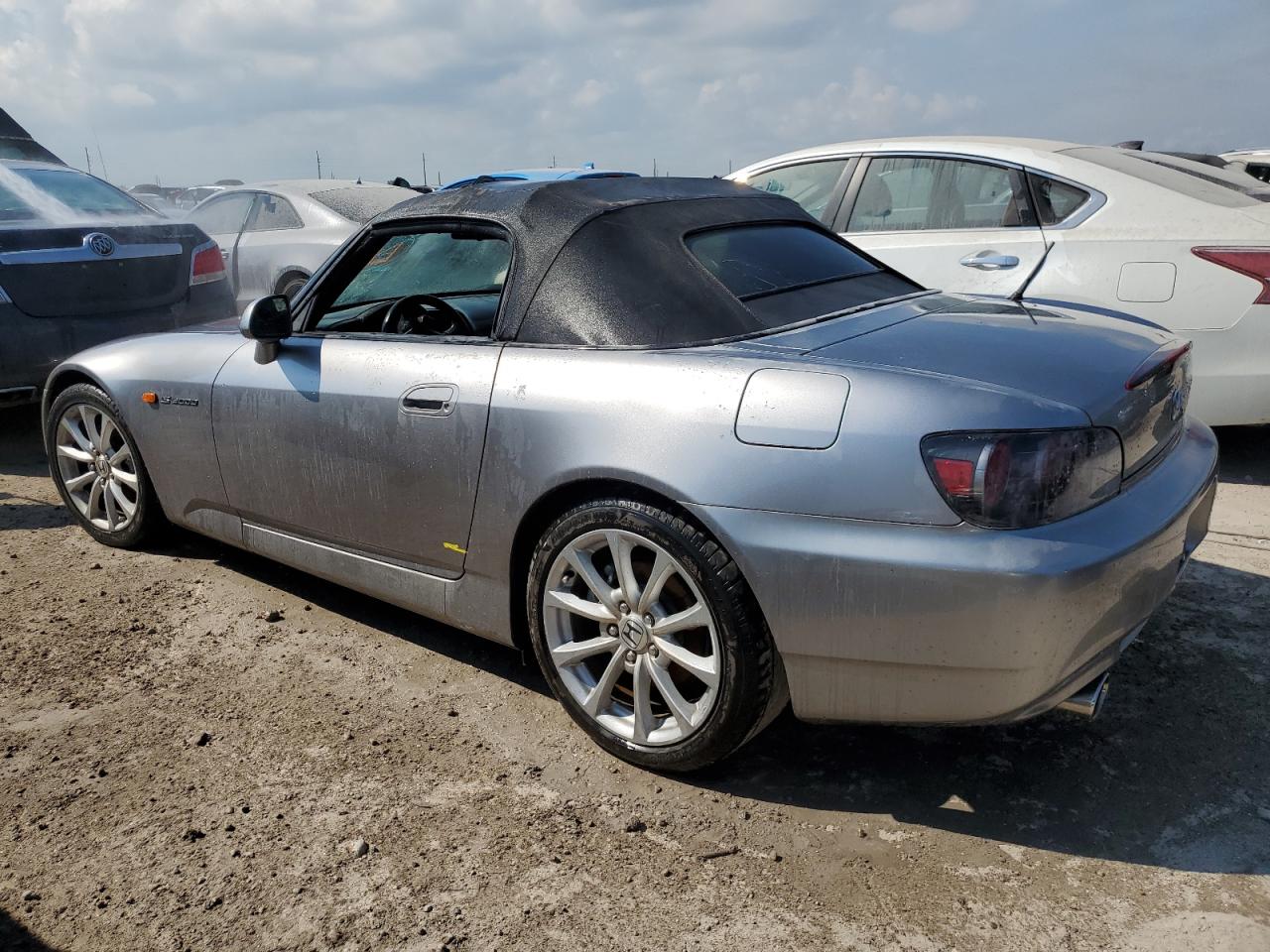 HONDA S2000 2007 silver  gas JHMAP21447S002232 photo #3