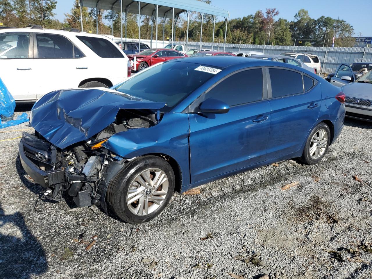 Lot #2974407464 2019 HYUNDAI ELANTRA SE