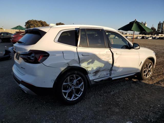 BMW X3 SDRIVE3 2022 white  gas 5UX43DP04N9K11807 photo #4