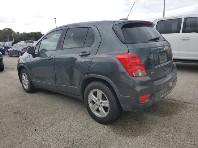 CHEVROLET TRAX LS 2020 gray  gas 3GNCJKSBXLL201326 photo #3