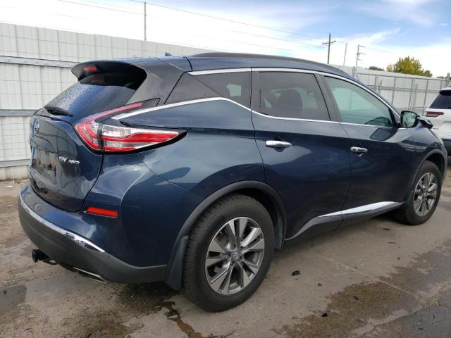 NISSAN MURANO S 2015 blue  gas 5N1AZ2MH1FN222821 photo #4