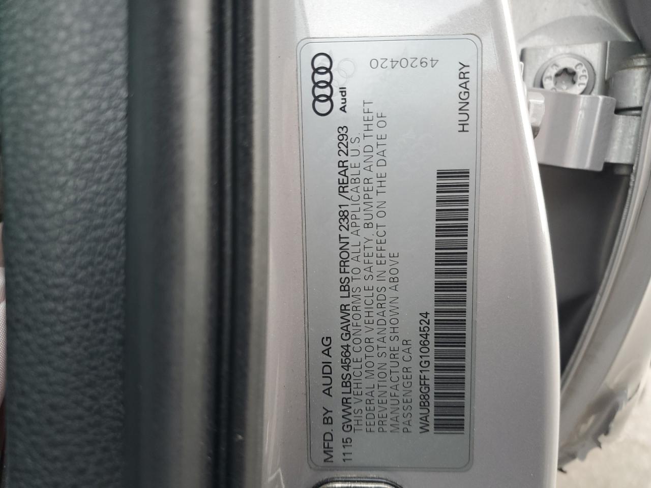 Lot #3020869885 2016 AUDI A3 PREMIUM