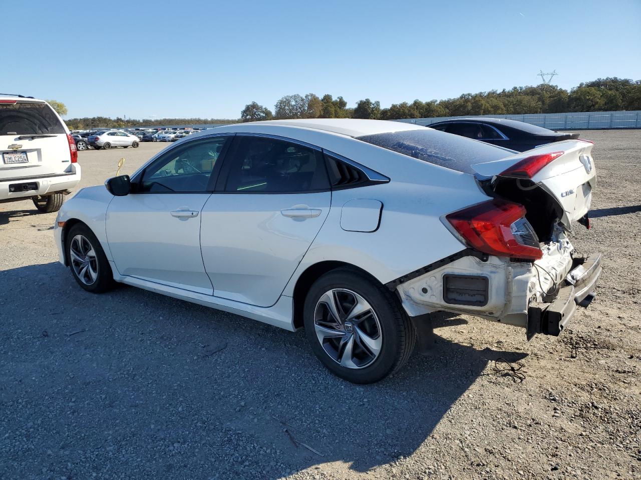 Lot #3025867492 2020 HONDA CIVIC LX