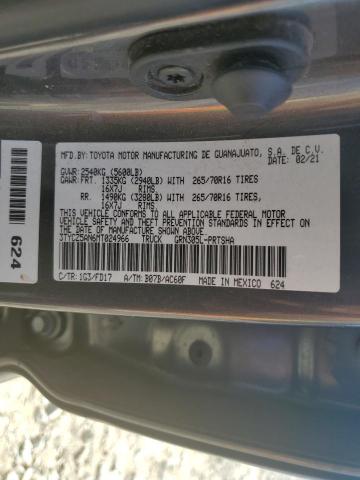 2021 TOYOTA TACOMA DOU - 3TYCZ5AN6MT024966