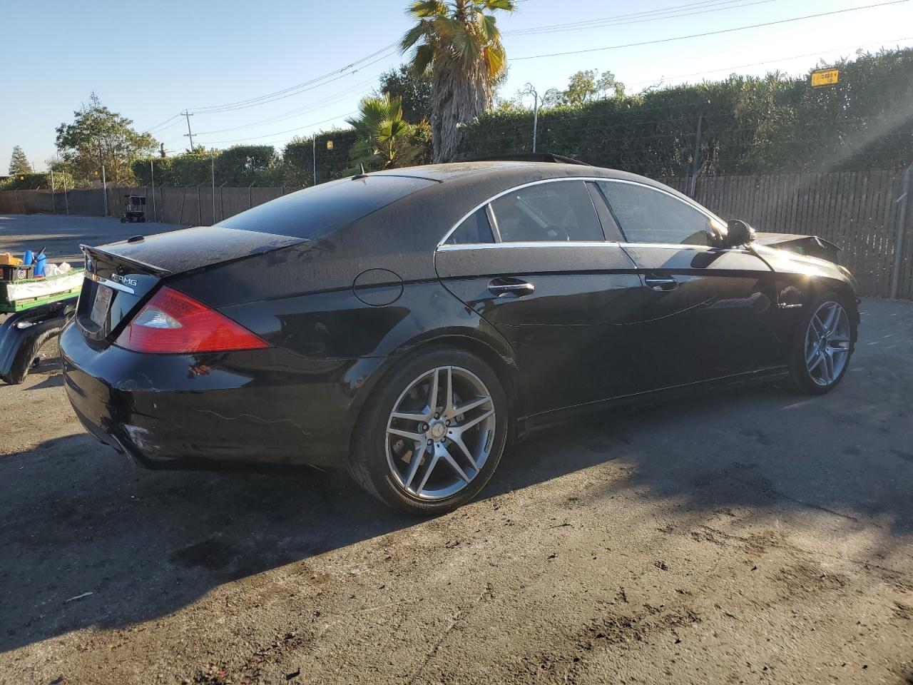 MERCEDES-BENZ CLS 55 AMG 2006 black  gas WDDDJ76X96A075929 photo #4