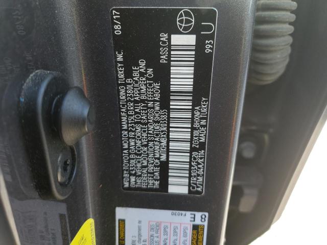 VIN NMTKHMBX5JR033835 2018 Toyota C-HR, Xle no.12