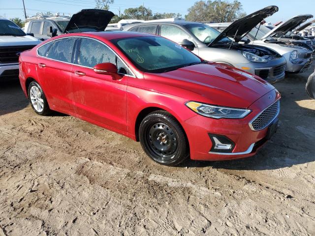 VIN 3FA6P0SU4LR171351 2020 Ford Fusion, Titanium no.4