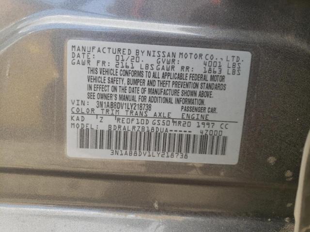 2020 NISSAN SENTRA SR - 3N1AB8DV1LY218738