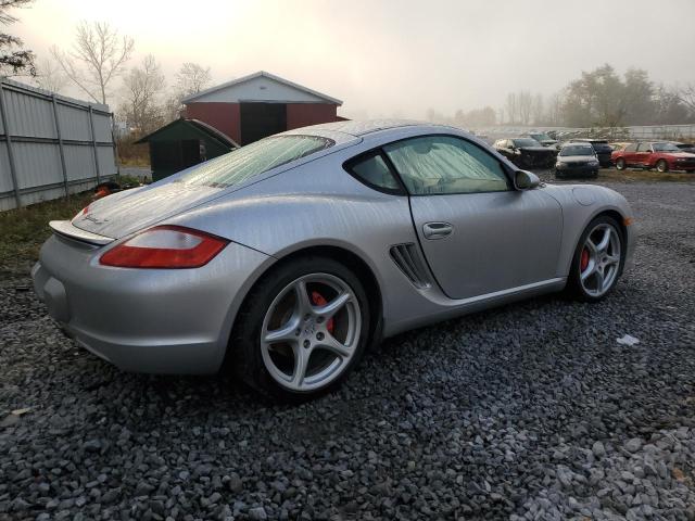 PORSCHE CAYMAN S 2006 silver  gas WP0AB29836U781908 photo #4