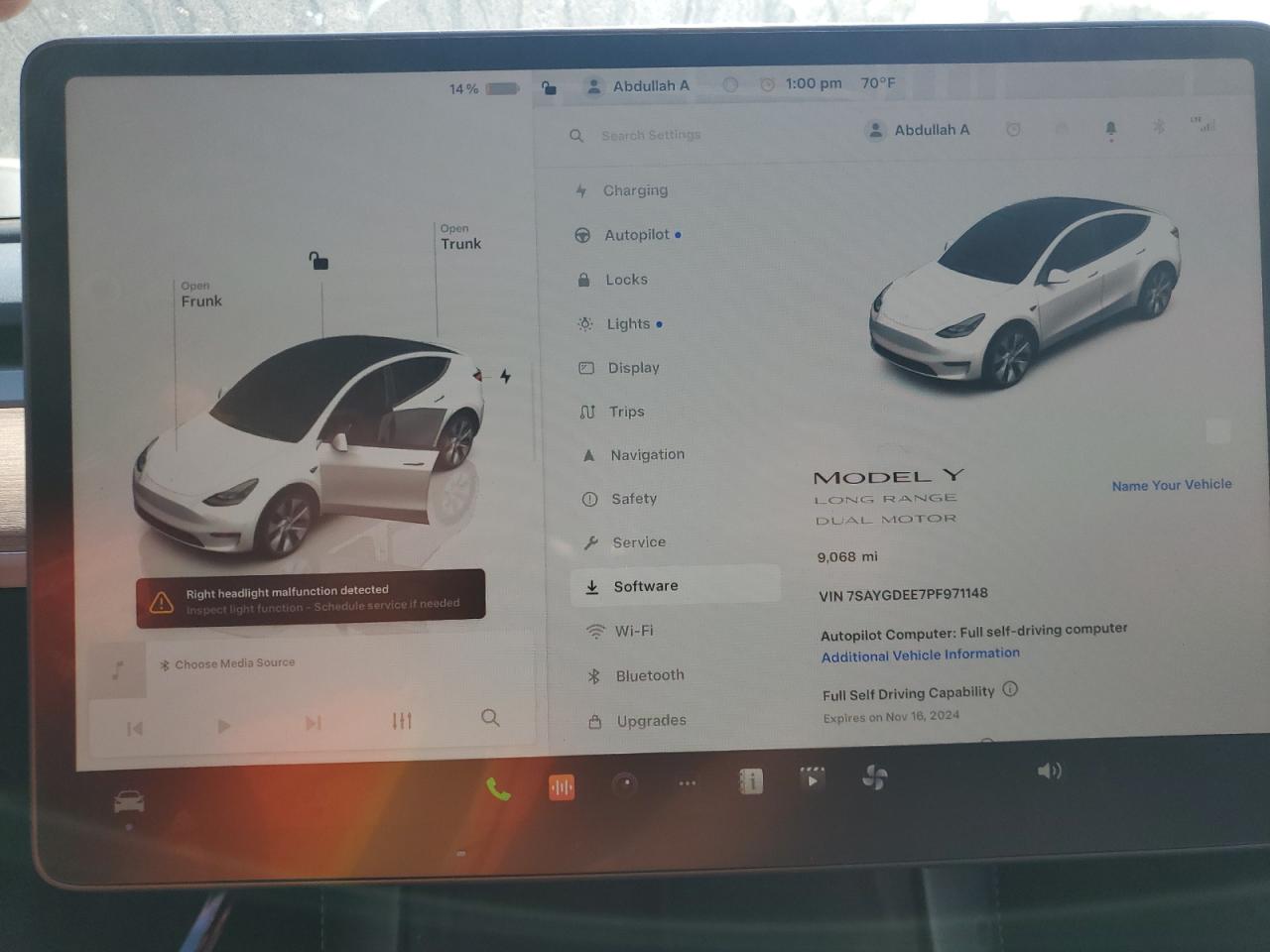 Lot #3030426502 2023 TESLA MODEL Y