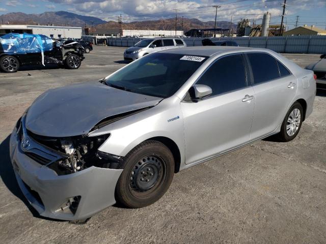 TOYOTA CAMRY HYBR 2012 silver  hybrid engine 4T1BD1FK5CU054155 photo #1