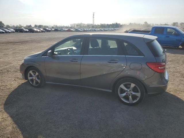 MERCEDES-BENZ B250 2014 gray hatchbac gas WDDMH4EB7EJ216138 photo #3