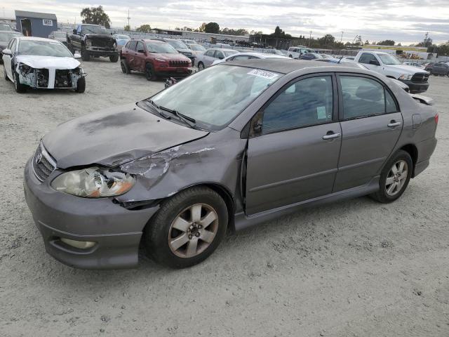 TOYOTA COROLLA CE 2007 gray sedan 4d gas 1NXBR32E87Z855360 photo #1