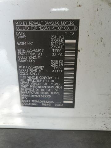 2019 NISSAN ROGUE S - KNMAT2MV4KP518006
