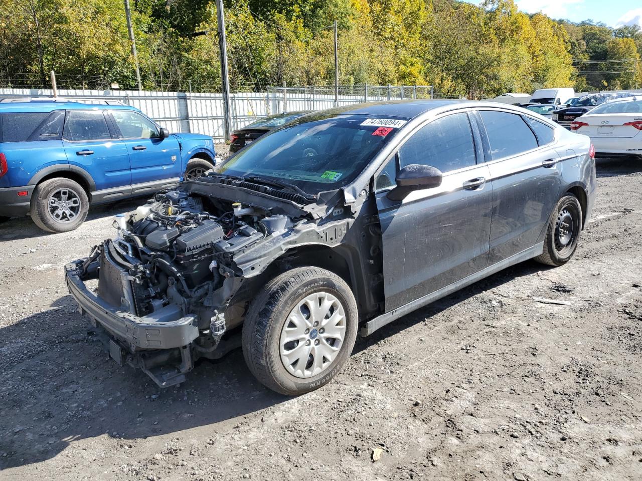 Lot #2945565133 2020 FORD FUSION S