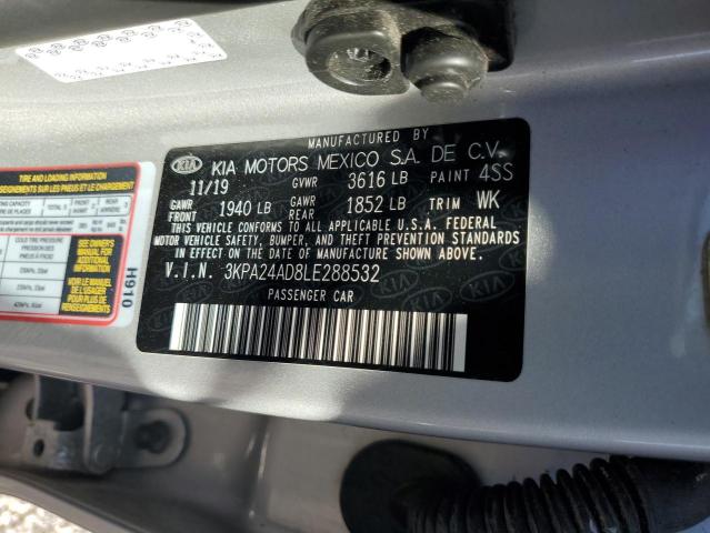 2020 KIA RIO LX - 3KPA24AD8LE288532