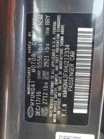 2017 GENESIS G80 ULTIMA KMHGN4JFXHU212334