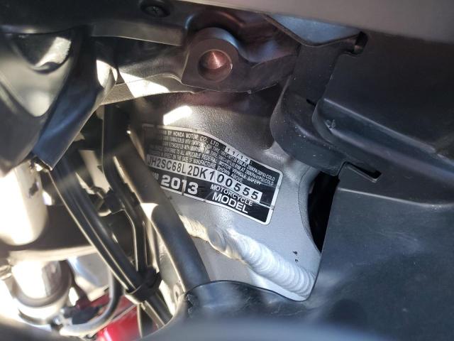 2013 HONDA GL1800 L JH2SC68L2DK100555