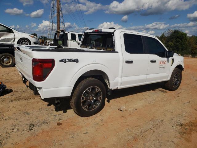 FORD F150 STX 2024 white  gas 1FTEW2LP6RFB10196 photo #4