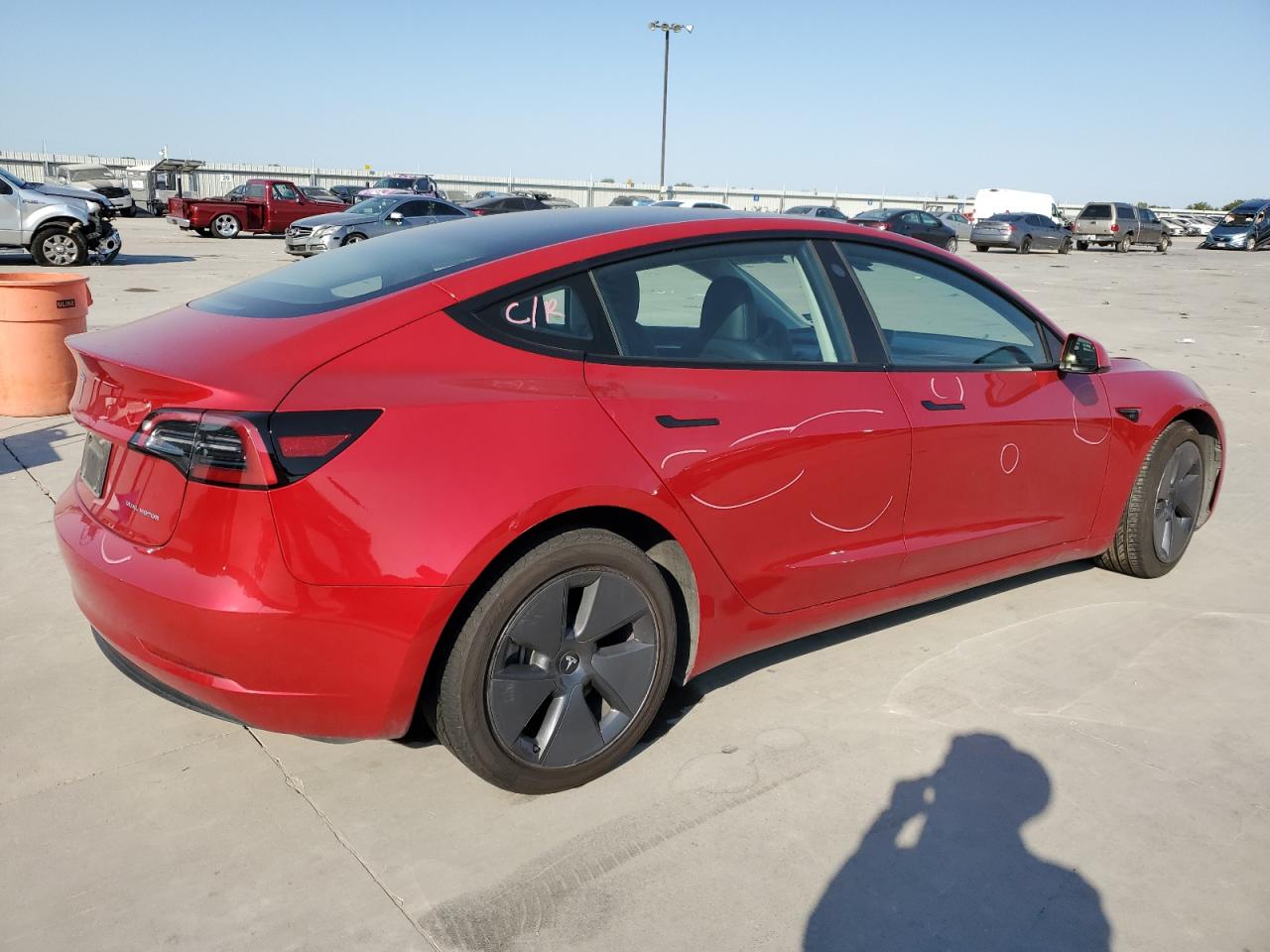 Lot #3024710566 2023 TESLA MODEL 3