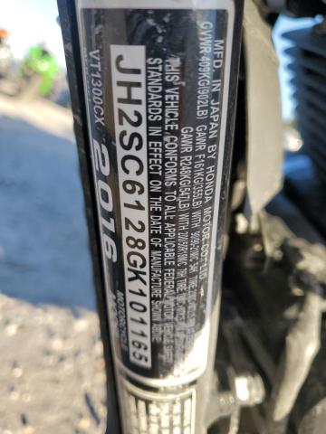 2016 HONDA VT1300 CX JH2SC6128GK101165