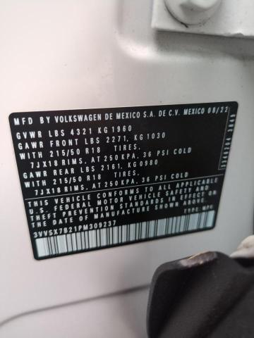 2023 VOLKSWAGEN TAOS SE - 3VVSX7B21PM309237