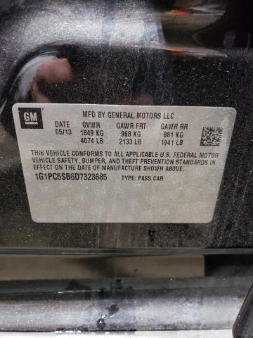 VIN 1G1PC5SB6D7323685 2013 Chevrolet Cruze, LT no.13