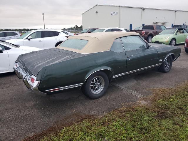 OLDSMOBILE CUTLASS 1971 green   342671M222369 photo #4