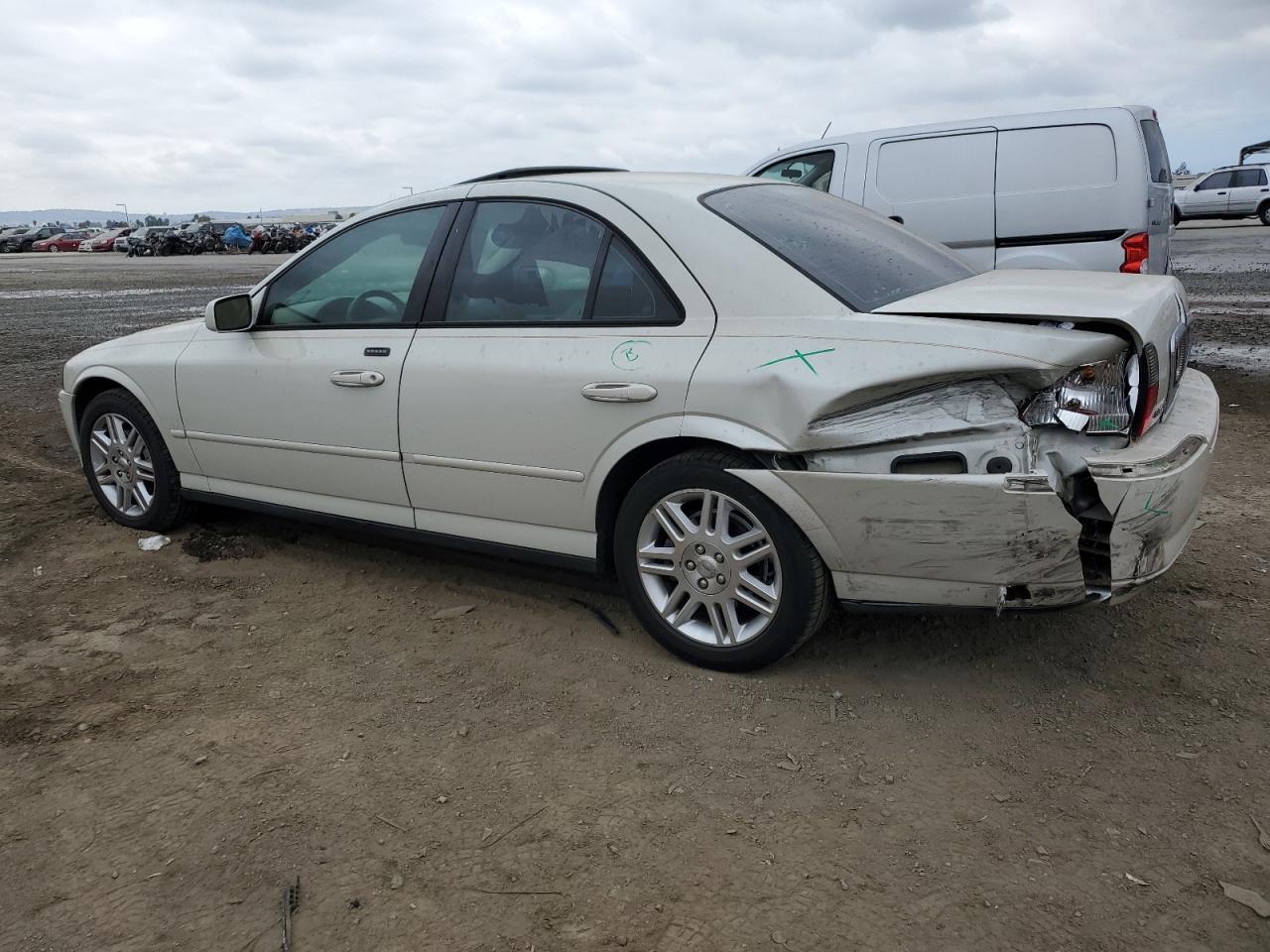 LINCOLN LS 2005 beige  gas 1LNHM87A95Y653578 photo #3