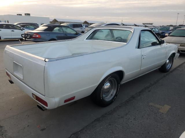 CHEVROLET EL CAMINO 1984 white pickup gas 1GCCW80H6ER150486 photo #4