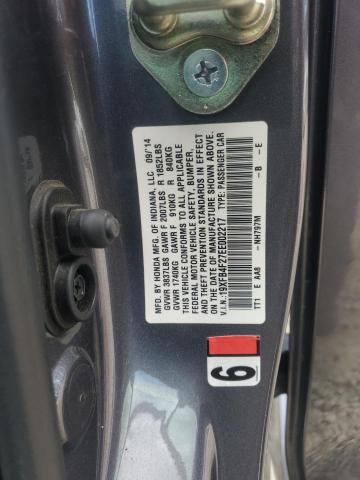 VIN 19XFB4F27EE002217 2014 Honda Civic, Hybrid no.12