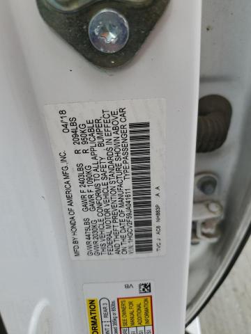 2018 HONDA ACCORD EXL - 1HGCV2F59JA041611