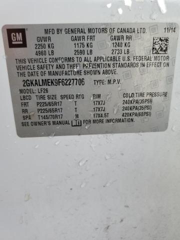 2015 GMC TERRAIN SL - 2GKALMEK9F6227706