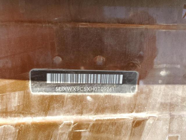 2017 BMW X3 XDRIVE2 - 5UXWX9C5XH0T09261