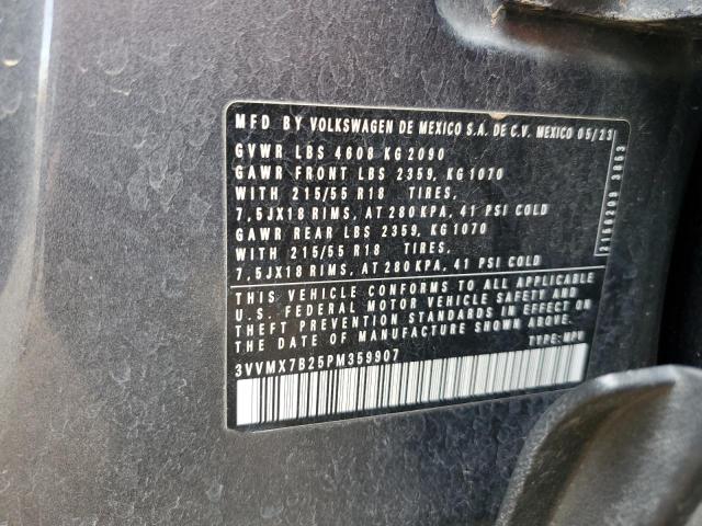 2023 VOLKSWAGEN TAOS S - 3VVMX7B25PM359907