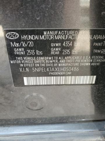 2020 HYUNDAI SONATA SEL - 5NPEL4JAXLH050486