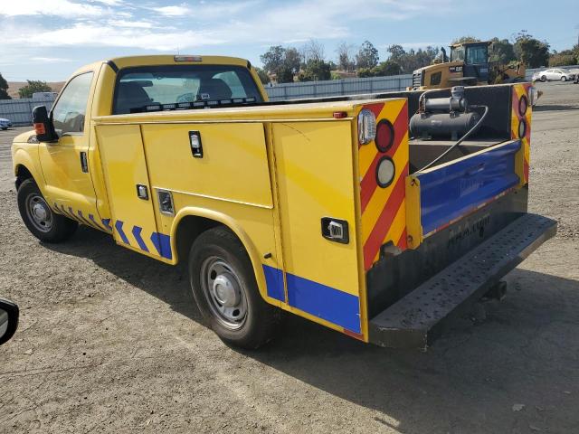 FORD F250 SUPER 2016 yellow pickup gas 1FDBF2A69GEB88502 photo #3