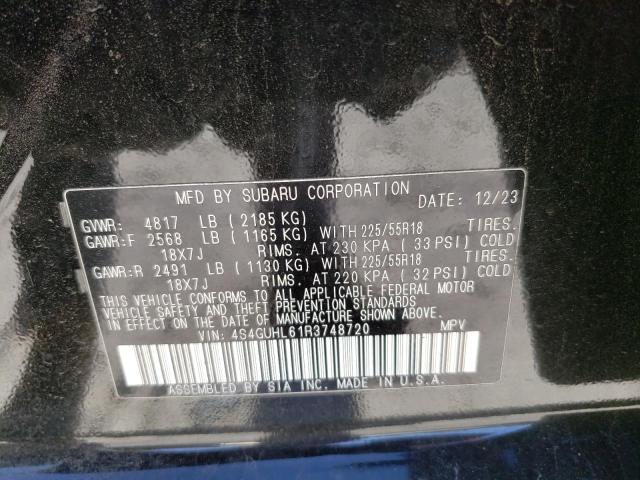 2024 SUBARU CROSSTREK - 4S4GUHL61R3748720