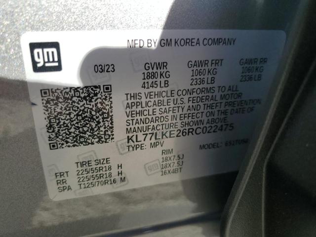 2024 CHEVROLET TRAX ACTIV - KL77LKE26RC022475