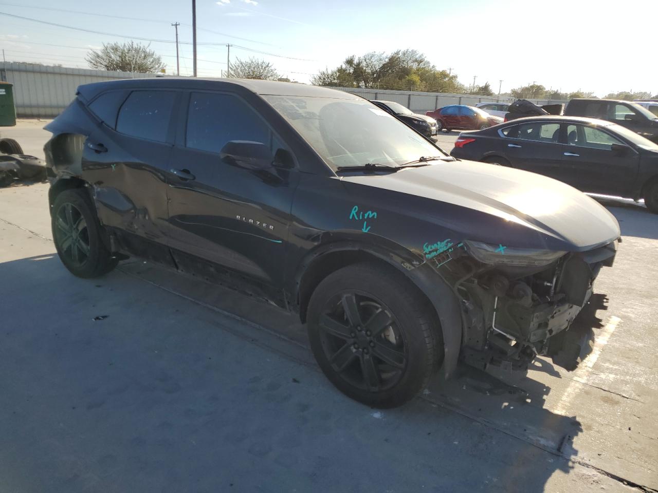 Lot #2955562630 2019 CHEVROLET BLAZER 1LT